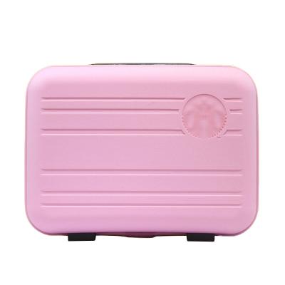 China ENGLAND STYLE O033 Wholesale Private Label Beauty Women Cosmetic Makeup Train Boxes Case Professional Cosmetic Makeup Box for sale