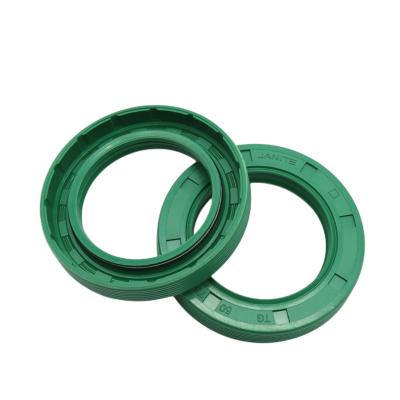 China Oil Resistance NBR TG Material Green Rubber Skeleton Gasket for sale