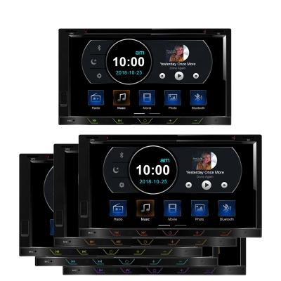 China Universal DVD CD VCD Maker 2 Din Car BT dvd with BT Hands Free FM AM Optional Car mp5 GPS Radio Video with HD 1920*1080 Touch Screen for sale