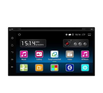 China Universal Android 6.0 2din HD 7inch Touch Screen Car Navigation Mirror Player DVR Player DVR GPS BT MP3 MP4 Player With Mirror Link Radio DVR for sale