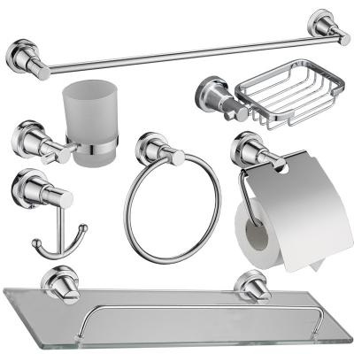 China Solid Aluminum Ring Pendant Single Dish Towel Rack Bathroom Towel Rack Towel Rack Bathroom Towel Hook SNBBA007 for sale