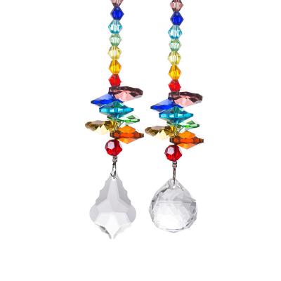 China / 30mm/50mm Maker Garden Decor Octagon Crystal Sun Catchers Prisms Rainbow Suncatcher Pendant For Window for sale