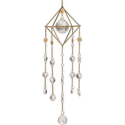 China / Wholesale Indoor Hanging Light Manufacturer Prism Crystals Catcher Rainbow Suncatcher With Crystals for sale