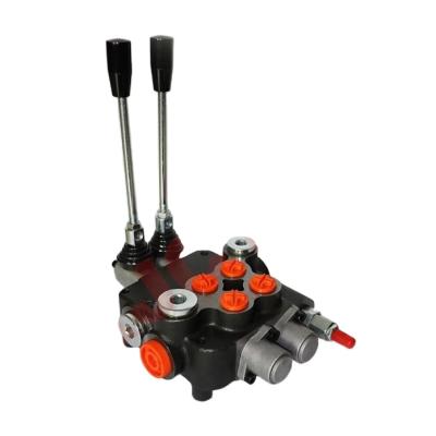 China 2P80 tractor monoblock valve hydraulic flow control valve used for single/double acting of construction machinery and agriculture machine for sale