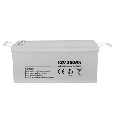 China Long Service Life Safety Reliability Deep Cycle solar gel 12V 200AH Lead-acid Battery for sale