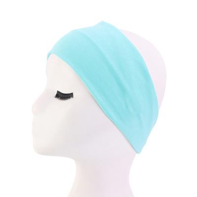 China Custom Fashion Women's Headband Fashion Accessory Hairband Wholesale Non-Slip Sports Headbands For Yoga for sale