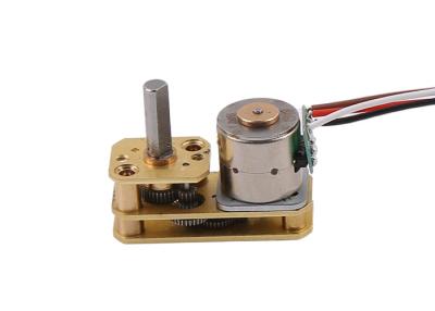 China 5V Stepper van het wormtoestel Motor 10mm Horizontale Rechte hoekstepper Motor 2 fase Te koop