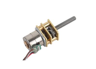 China Medische apparatuur Micro- Stepper Motor 10mm 2 fase 4 Draad met Loodschroef Te koop