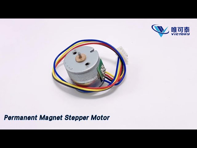 PM Permanent Magnet Stepper Motor 20mm 2 Phrases For Industrial