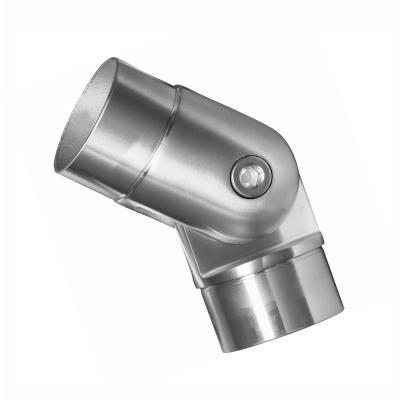 China Handrail System Stainless Steel Handrail Accessories Joiner / Handrail Flush Joint for sale