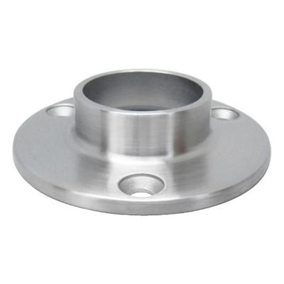 China Modern Stainless Steel Railing Bracket Post / Flage Fittings Pipe Base Plate for sale