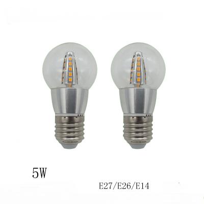 China Embeded E27/E26/E14 5W led lamp bulb for sale