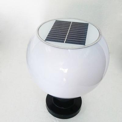 China China stainless steel garden lawn light manufacteresolar led ball for sale