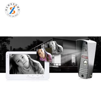 China Good Quality Outdoor Mount Embedded Hand Mounted Doorphone Audio Camera Doorbell Intercom 160*49*41 mm for sale