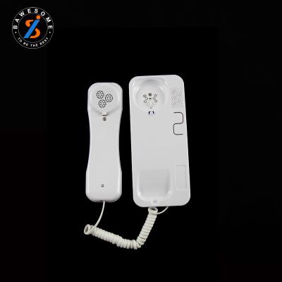 China Good Quality Door Phone Audio Security Home Intercom ABS Apartment Unit Telephone Intercom Indoor Doorbell System for sale