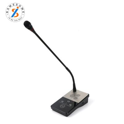 China Dual Way Handheld Microphone Window Intercom Indoors Intercom Counter Zero Contact Safe Communication for Bank Hospital Bus Station for sale