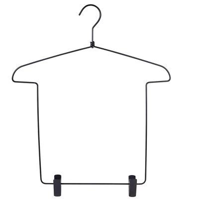 China Hot minimalist Guangdong factory -selling hanger household clothes hanger trouser rack trouser clip one garment suit for sale