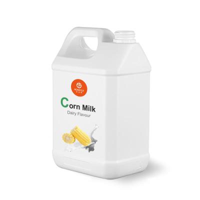 China Corn Milk Flavor Liquid Flavour Food Additive Dairy Flavor Water / Oil-Soluble Shelf Life 2 Years for sale