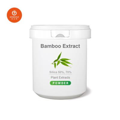 China Hoge kwaliteit kruidenextract poeder Silica Bamboe Leaf Extract voor de huid Te koop