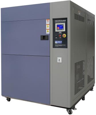 China Cámaras de ensayo de choque térmico ambiental programables 50L ~ 600L Sistema de refrigeración en cascada en venta