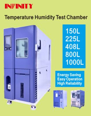 China AC220V Cámara de ensayo de humedad a temperatura constante programable con alta precisión en venta