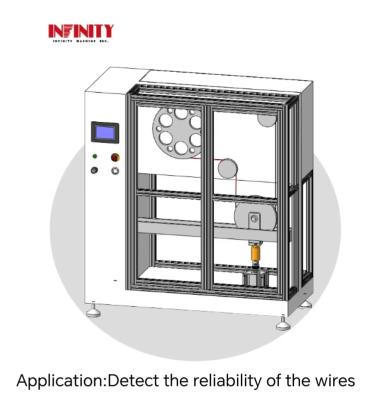 China Máquina de ensaio de fadiga de resistência de cabos de arame Velocidade de funcionamento 120 rpm/min à venda