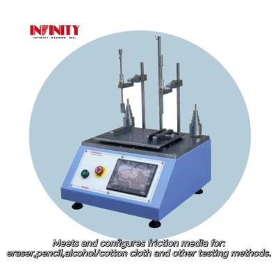 China Precision Abrasion Resistance Testing Machine voor de test van de levensduur van huid tegen wrijving Te koop