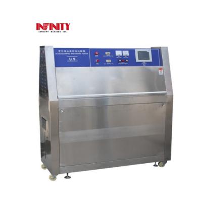 China UV Lamps Plastic Testing Machines / UV Accelerated Weathering Tester ISO 4892-3 for sale