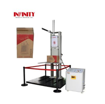 China Large Package Carton Zero Drop Testing Machine For Packing Box Carton Drop Weight Testing 25°± 3° 55~85% RH for sale