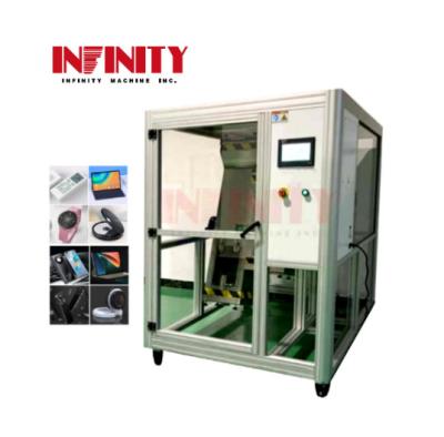 Cina IEC 60068-2-32 Tester di caduta per la prova di caduta di rotolamento con controllo touch panel AC220V 50Hz 5A in vendita