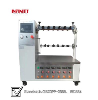 China Highly Durable Plug Bending Tester With Adjustable Bending Angle 1-180° ±90° for sale