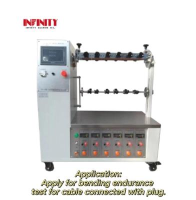 China Cable Connected with Plug Bending Test Machine for Bending Endurance Test for sale