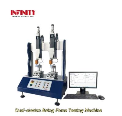 China Multifunctional Dual Station Swing Force Testing Machine For Small Appliance Production for sale