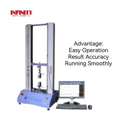 China High Application Servo Controlled Universal Tensile and Compressive Testing Machine 10KN for sale