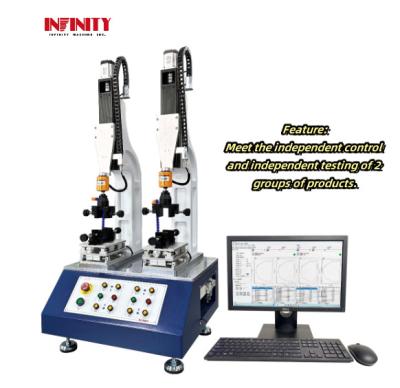 China Computer Control Mobile Phone USB Dual Station Insertion And Extraction Force Tester for sale