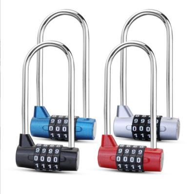 China Zinc Alloy Door 90mm Long Shackle Combination Safeties for sale