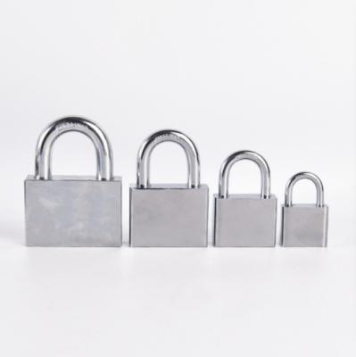 China Widely Use Chrome And Nickel Plated Square Blister Paddle Key High Quality Padlock for sale