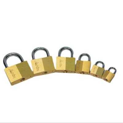 China School.Warehouse Factory Price Ship Direct Sales Door Customized High Quality Fast End Brass Padlock for sale