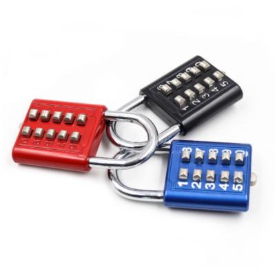 China High quality Hot Atom File Cabinet Number Digit Cabinet Factory Sale 10 Keyless Password Padlock for sale