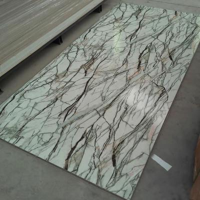 China Indoor Wall Decor Interior Wall Decor Panel Imitation Marble For Decoration Use Indoor Marble for sale