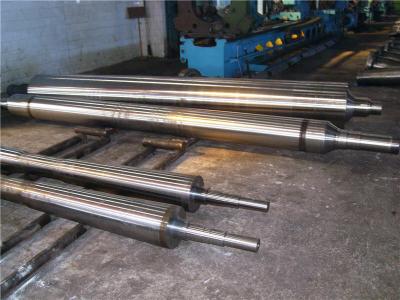 China Metal Bar Wire Straightening Rollers  Diameter 250 - 700 mm  Length 9000 mm  52 - 60 HRC for sale