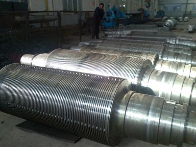 China 42CrMo/40CrMo diámetro 450 - 800 milímetros de arrabio de aluminio acanalaron la base del rodillo para la correa del cobre/del bronce en venta