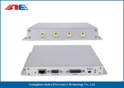 Cina SMA * 4 lettore di Etherent RS232 13,56 megahertz RFID dell'antenna, lettore universale dell'interfaccia RFID di GPIO in vendita