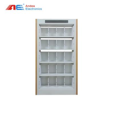 China Library Easy Management Automatic HF RFID Smart Bookcase Intelligent HF RFID Bookshelf Library RFID Book Manageme System for sale