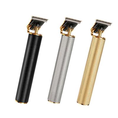 China Low Noise Professional Waterproof Car Hair Trimmer Barber Shop Equipment Accessories Portable Vintage Engraving Clippers for sale