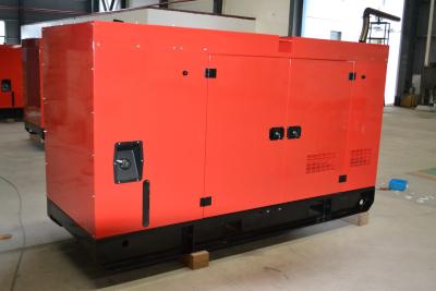 China Silent Type 60KVA Diesel Generator Manually / Automatically Low Oil Pressure Protection for sale