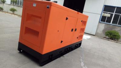 China Orange - Colored Super Quiet Diesel Generators Over Speed Protection 128KW / 160KVA for sale