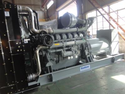 China 1350KW / 1700KVA MITSUBISHI Diesel Generator Set Power With Engine Model S16R-PTA for sale