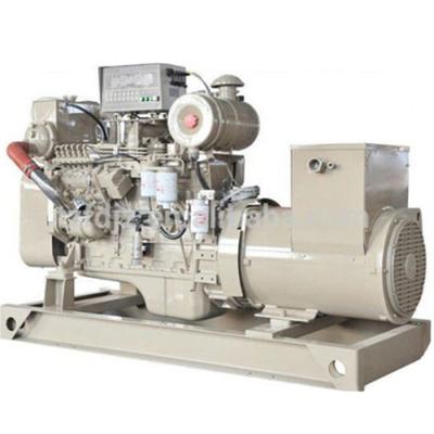 China High Efficiency Marine Diesel Generator Set Cummins 6CT8.3-GM155 50hz Stamford Alternator 6 Cylinders for sale