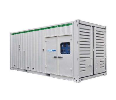 China Tipo grupo do recipiente de gerador diesel silencioso de 1320KW 1650kva com o alternador DSE6020 do alto mar de Stamford do motor de Perkins à venda